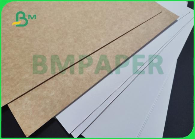18PT Duplex Cardboard White - Brown For Food Package 40" x 20" Good Stiffness 18PT Duplex Cardboard White - Brown For Food Package 40" x 20" Good Stiffness