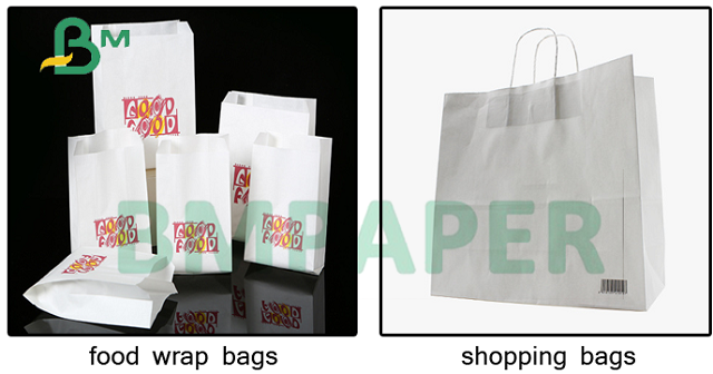 75gsm 80gsm 90gsm Natural White Kraft Paper For Food Paper Bag 65 x 100cm 75gsm 80gsm 90gsm Natural White Kraft Paper For Food Paper Bag 65 x 100cm
