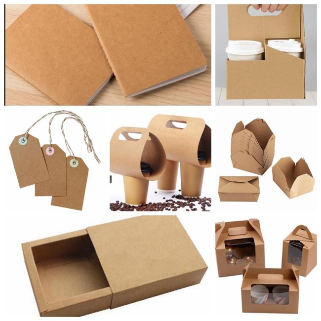 Unbleached brown kraft paper Unbleached brown kraft paper