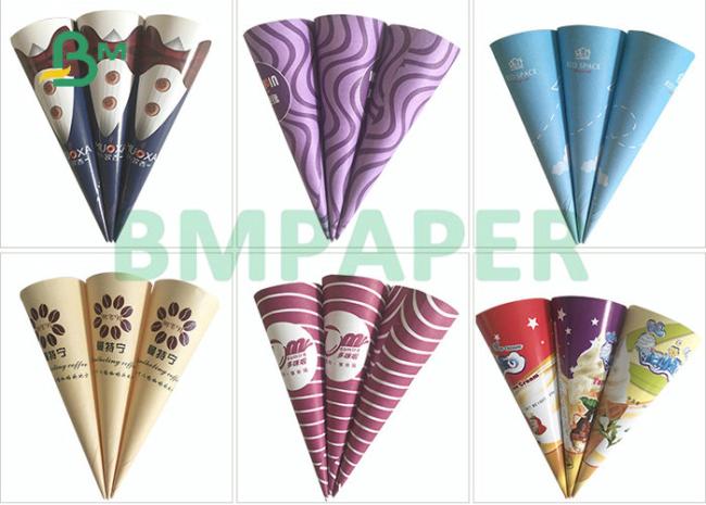 Ice - Cream Cone Paper 80g 90g 100g Food Grade Paper 1000mm Width Ice - Cream Cone Paper 80g 90g 100g Food Grade Paper 1000mm Width