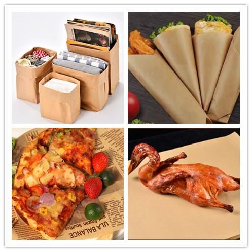 80gsm 100gsm 2 Sides Grease Resistant Food Wrapping Paper For Meat Packing 80gsm 100gsm 2 Sides Grease Resistant Food Wrapping Paper For Meat Packing