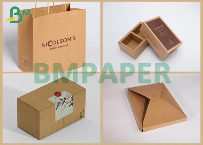 Uncoated 400 Gsm Kraft Paper With Virgin Wood Pulp For Product Box Uncoated 400 Gsm Kraft Paper With Virgin Wood Pulp For Product Box