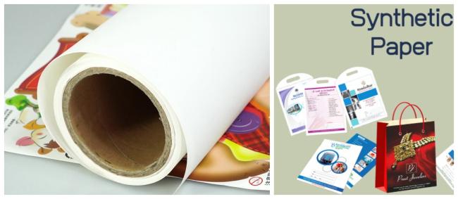 130um PET Synthetic Tear resistant White Paper For Laser Printing In Rolls (2) 130um PET Synthetic Tear resistant White Paper For Laser Printing In Rolls (2)