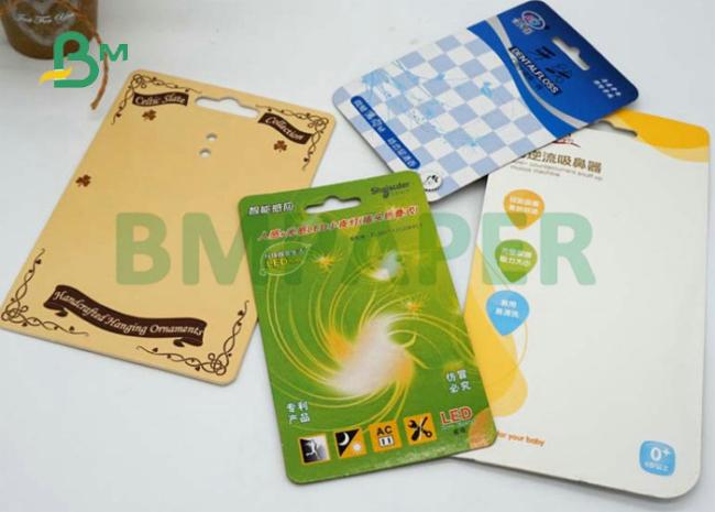 300g Blister Card For Toothbrush Case High Stifness Card Board 300g Blister Card For Toothbrush Case High Stifness Card Board