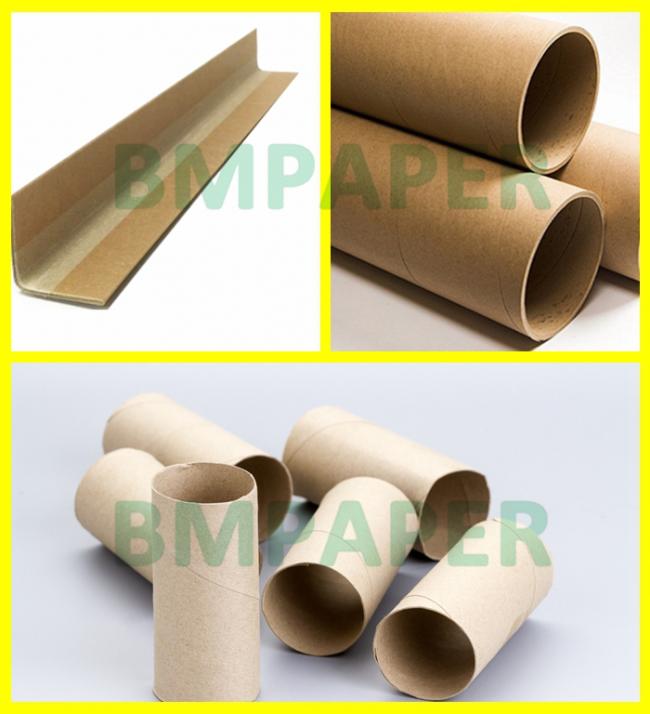 360gsm 420gsm 100% Recycled Grey Straw Paperboard For Tape Core 1100mm 360gsm 420gsm 100% Recycled Grey Straw Paperboard For Tape Core 1100mm