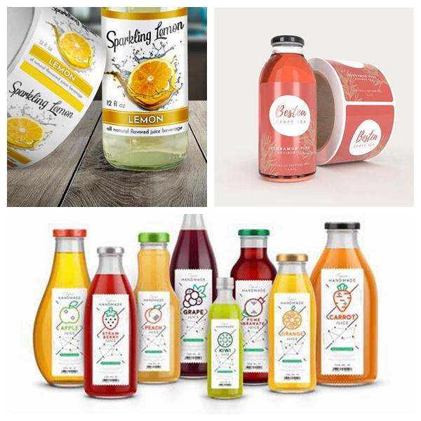 Beverage label paper Beverage label paper
