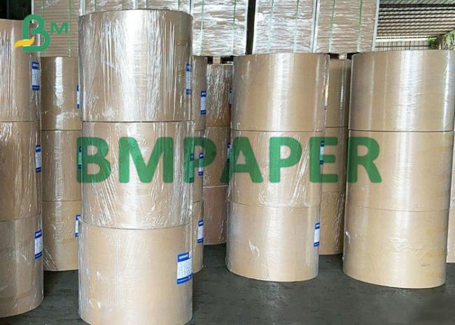 40g 50g One Side Glossy Coated White Kraft Paper For Packaging 40g 50g One Side Glossy Coated White Kraft Paper For Packaging