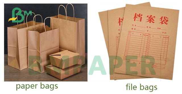 97cm Width 80gsm 90gsm High Strength Semi-Extendable Brown Paper Roll To Bags 97cm Width 80gsm 90gsm High Strength Semi-Extendable Brown Paper Roll To Bags