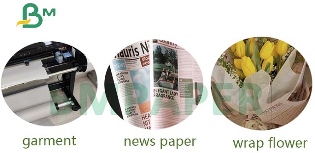 45gsm 2 Side Smooth Newsprint Packing Paper Roll 800mm 781mm For Fruite Package 45gsm 2 Side Smooth Newsprint Packing Paper Roll 800mm 781mm For Fruite Package