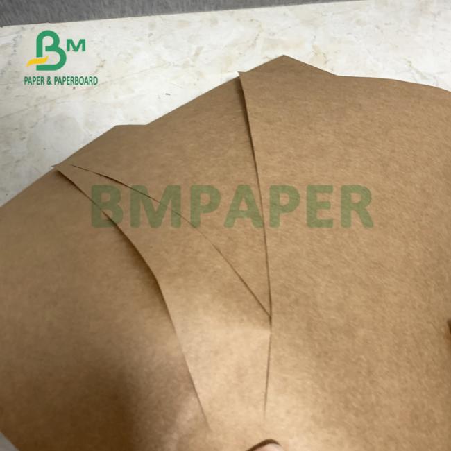 80gsm Dark Brown Kraft Liner Paper For Rice Bags High Strength 80gsm Dark Brown Kraft Liner Paper For Rice Bags High Strength