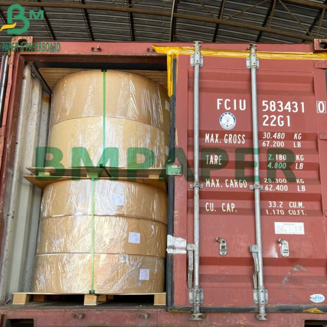 250gsm Wood Pulp High Tightness Reddish - Brown Color Kraft Paper Roll 250gsm Wood Pulp High Tightness Reddish - Brown Color Kraft Paper Roll