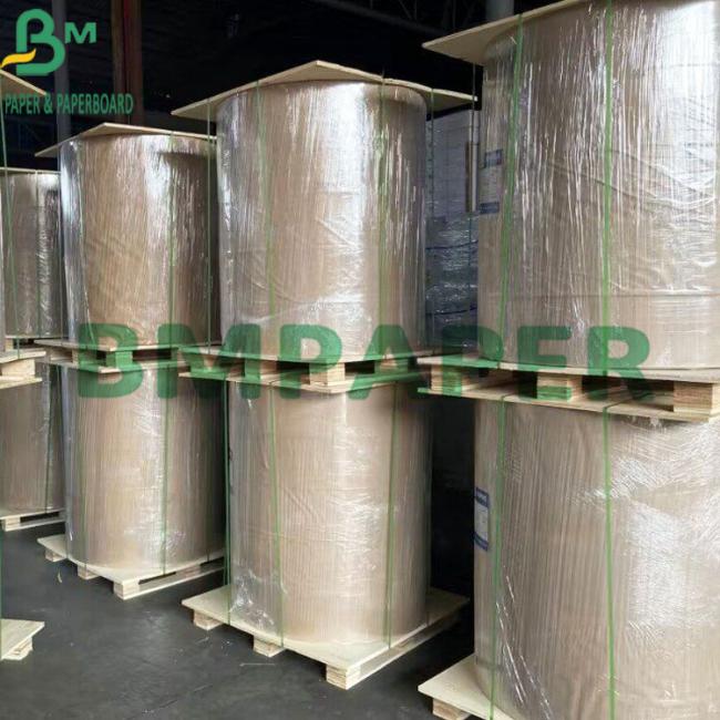 230gsm Brown Bottom Of White Coated Eco - friendly Liner Kraft Paper For Packing 230gsm Brown Bottom Of White Coated Eco - friendly Liner Kraft Paper For Packing