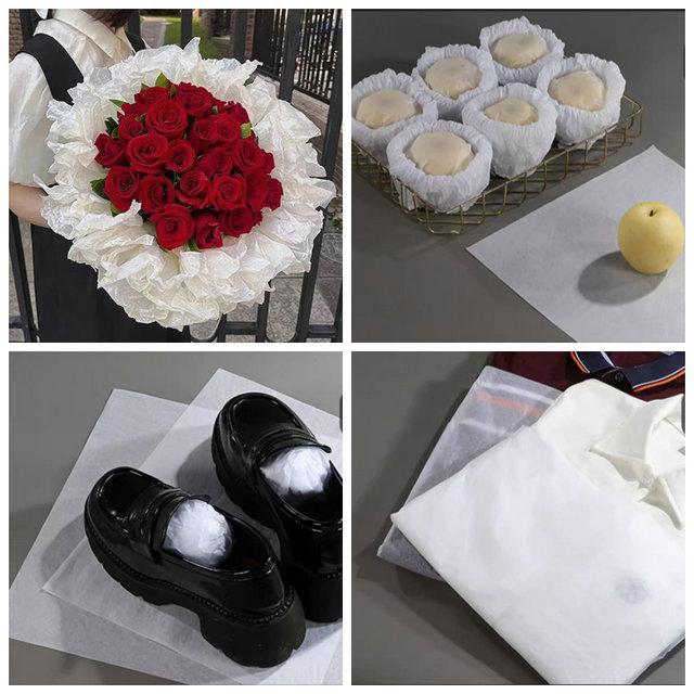 15gram - 19gram Uncoating Translucent Printable Tissue Paper Roll For Fruit Wrapping 1000mm 1100mm 15gram - 19gram Uncoating Translucent Printable Tissue Paper Roll For Fruit Wrapping 1000mm 1100mm