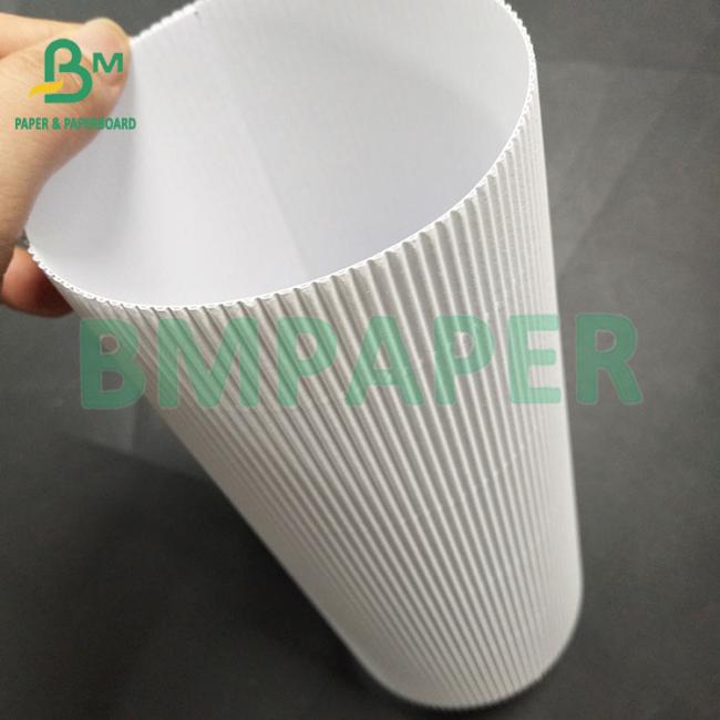 Stable Quality And Wide Applicability Two Layers Of White F Flute Paper 1mm For Cosmetic Products Stable Wide Applicability Two Layers Of White F Flute Paper 1mm For Cosmetic Products Packing