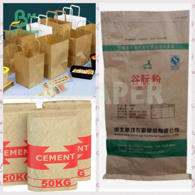 Great Strength Good Toughness Brown Craft Paper Carrier Bag Paper Great Strength Good Toughness Brown Craft Paper Carrier Bag Paper