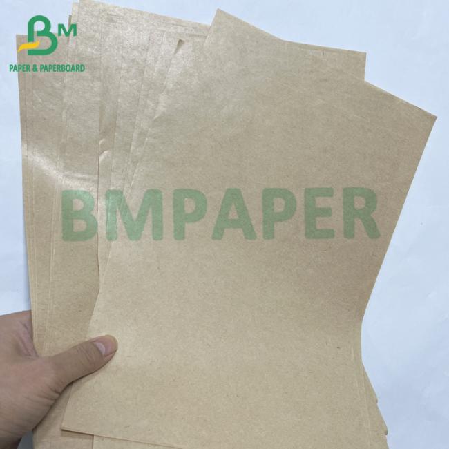 30 - 70 GSM Recyclable Safety One Side Glossy Brown MG Kraft Paper 30 - 70 GSM Recyclable Safety One Side Glossy Brown MG Kraft Paper