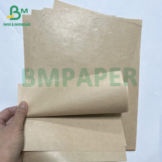 30 - 70 GSM Recyclable Safety One Side Glossy Brown MG Kraft Paper 30 - 70 GSM Recyclable Safety One Side Glossy Brown MG Kraft Paper