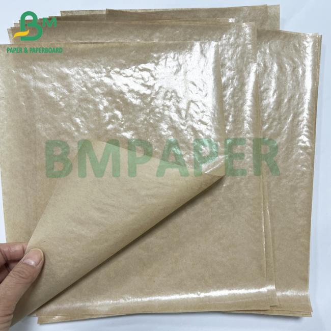 35 + 10 GSM Brown Greaseproof Fry Food Bags PE Coated Craft Paper 35 + 10 GSM Brown Greaseproof Fry Food Bags PE Coated Craft Paper