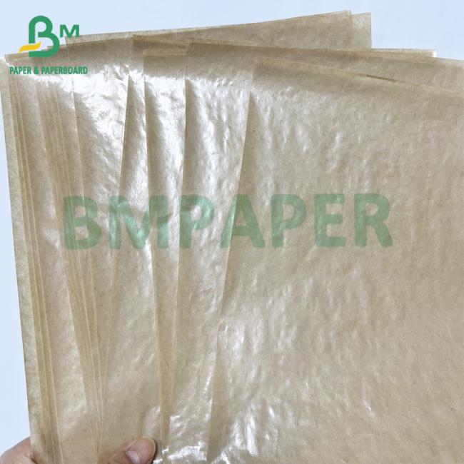 Oilproof Candy Fry Snack Brown Wrapping Kraft PE Coated Paper Oilproof Candy Fry Snack Brown Wrapping Kraft PE Coated Paper