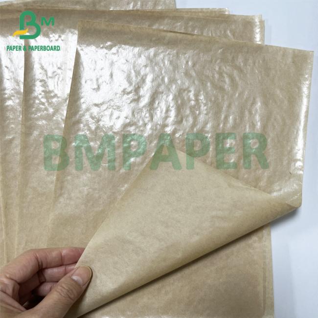 Oilproof Candy Fry Snack Brown Wrapping Kraft PE Coated Paper Oilproof Candy Fry Snack Brown Wrapping Kraft PE Coated Paper