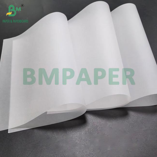 38g 40g Food Grade White Greaseproof Waxed Paper For Wrapping Burgers (6) 38g 40g Food Grade White Greaseproof Waxed Paper For Wrapping Burgers (6)