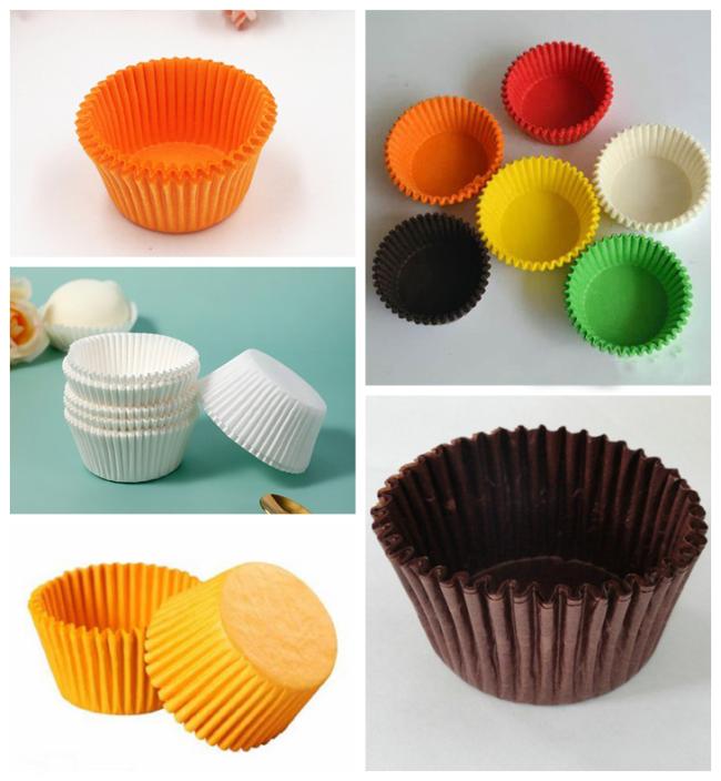 White & Colored Heat Resistant Baking Cupcake Holder Greaseproof Paper 40gsm White & Colored Heat Resistant Baking Cupcake Holder Greaseproof Paper 40gsm