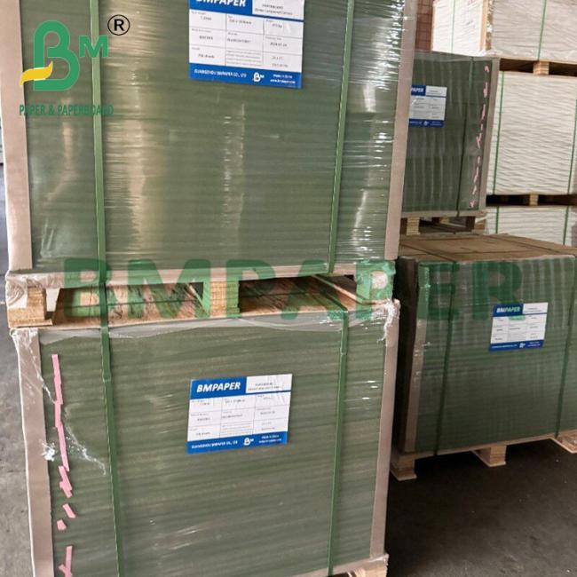 1.2mm 1.5mm Green Color Laminated Grey Back Board For Jewelry Box 1.2mm 1.5mm Green Color Laminated Grey Back Board For Jewelry Box