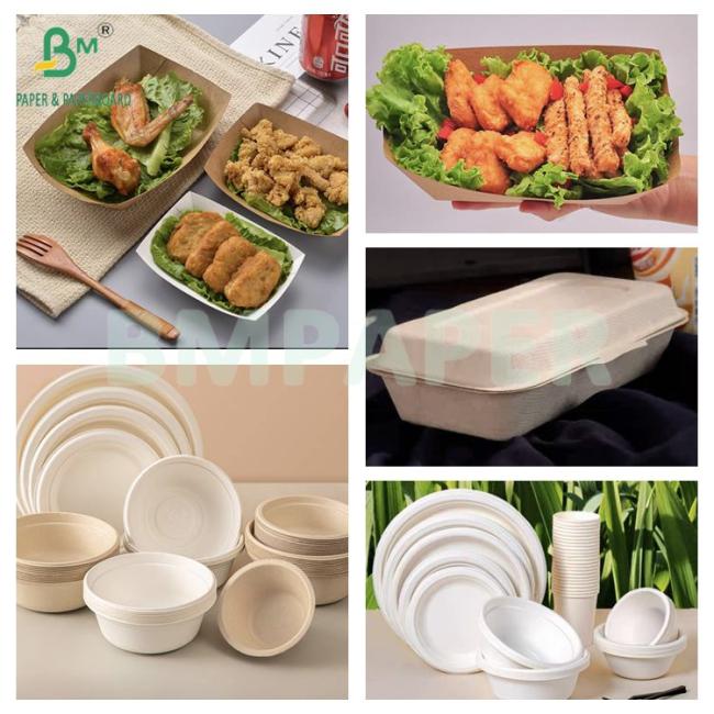 100 300 GSM Recyclable Light Brown Sugarcane Paper Sheet Food Grade 100 300 GSM Recyclable Light Brown Sugarcane Paper Sheet Food Grade