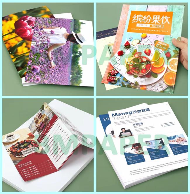 150gsm Laser Printing Double Sided Glossy Coated Paper For Brochures 32 x 45cm 150gsm Laser Printing Double Sided Glossy Coated Paper For Brochures 32 x 45cm