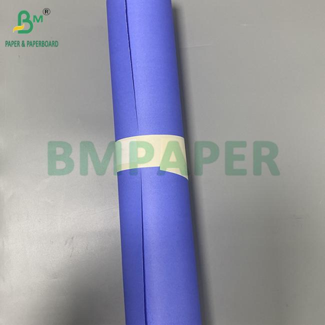 80gsm Purplish Blue Digital Paper CAD Plotter Rolls One Side White 610mm X 50m 2inch Core 80gsm Purplish Blue Digital Paper CAD Plotter Rolls One Side White 610mm X 50m 2inch Core