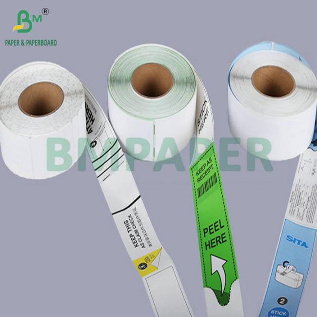 70g 80g White Folded Thermal Cardboard Airline Luggage Tag Label Paper 70g 80g White Folded Thermal Cardboard Airline Luggage Tag Label Paper