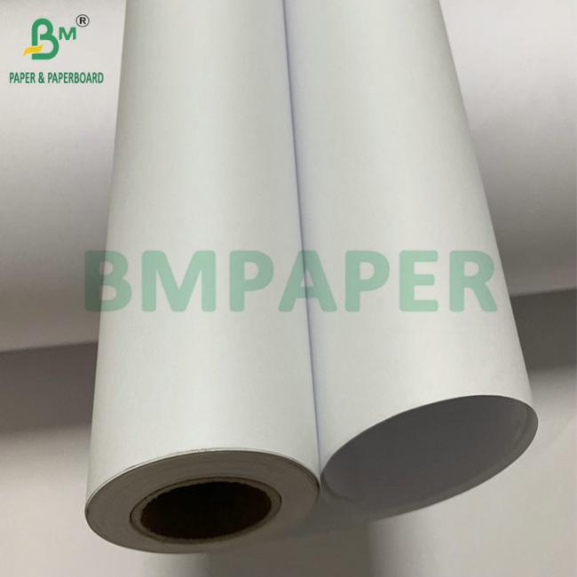 Uncoated White 20lb CAD Bond Paper For Inkjet Printing 36" X 300' 3 Rolls Per Carton Uncoated White 20lb CAD Bond Paper For Inkjet Printing 36" X 300' 3 Rolls Per Carton