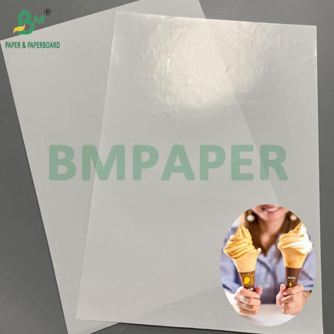 80gsm Ice Cream Cone Paper Sleeve Freezer Paper Material Food Grade 80gsm Ice Cream Cone Paper Sleeve Freezer Paper Material Food Grade