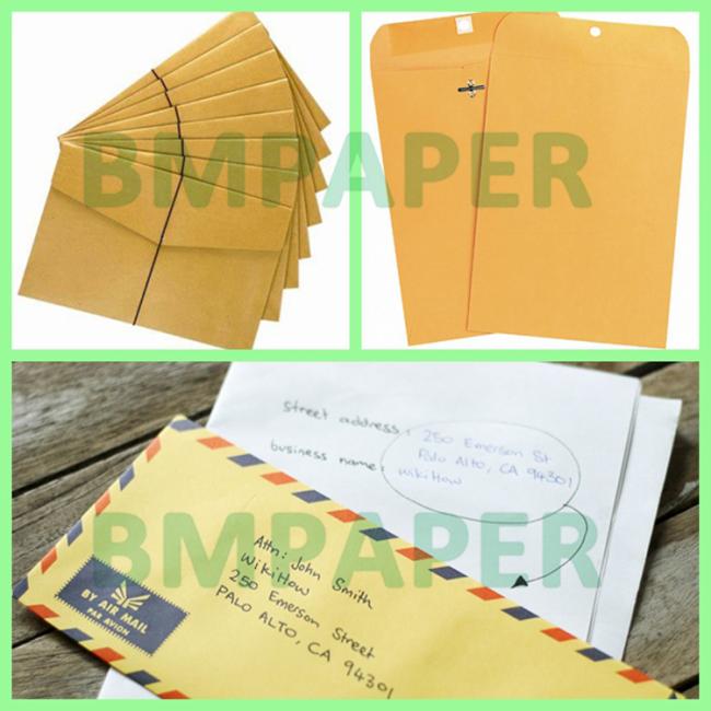 70gsm 80gsm Unbleached Kraft Paper For Envelope High Break Resistant 70 x 100cm 70gsm 80gsm Unbleached Kraft Paper For Envelope High Break Resistant 70 x 100cm
