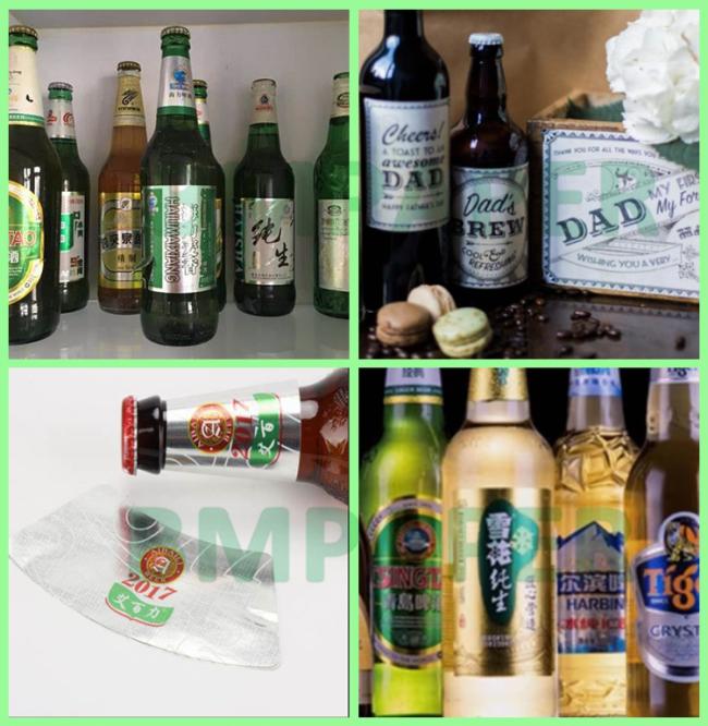 68gsm 70gsm Silver Metallized Wet Strength Paper For Beer Neck Label 700mm 68gsm 70gsm Silver Metallized Wet Strength Paper For Beer Neck Label 700mm