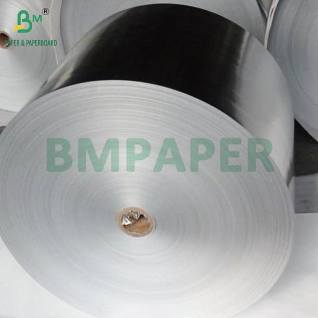 68gsm 70gsm Silver Metallized Wet Strength Paper For Beer Neck Label 700mm 68gsm 70gsm Silver Metallized Wet Strength Paper For Beer Neck Label 700mm