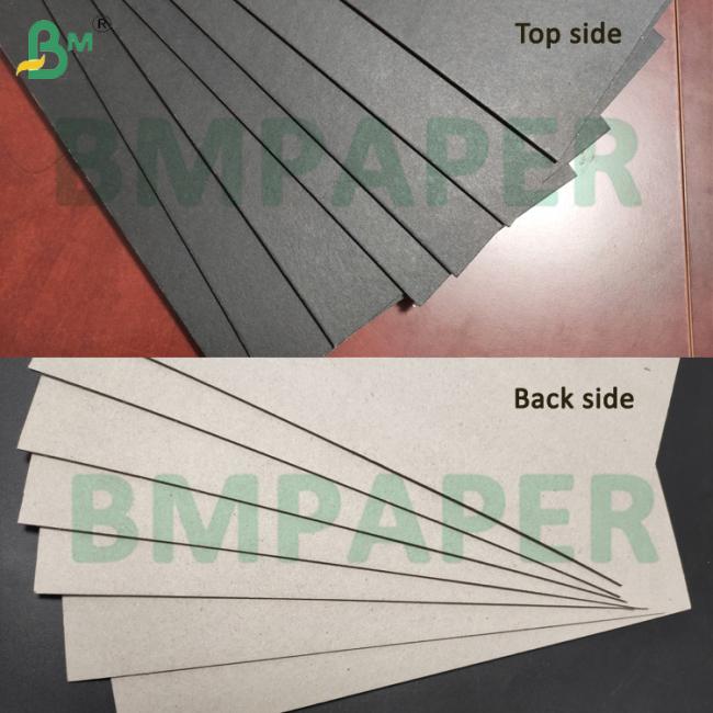 Ultra Stiffness 2.0mm Black Color White Color Laminated Board With Grey Back Ultra Stiffness 2.0mm Black Color White Color Laminated Board With Grey Back