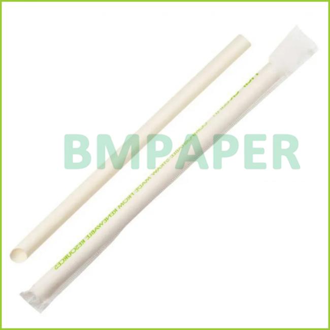 24gsm 28gsm Plain White Wrapper Paper For Drinking Straws 44MM 53MM Food Grade 24gsm 28gsm Plain White Wrapper Paper For Drinking Straws 44MM 53MM Food Grade