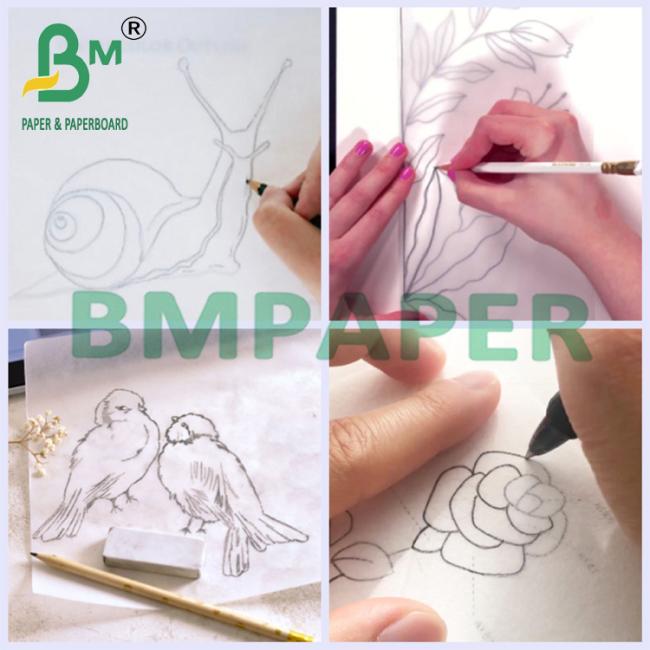 83g 90g 113g Transparent Vellum Tracing Paper For CAD Drawing 83g 90g 113g Transparent Vellum Tracing Paper For CAD Drawing