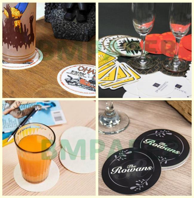 0.7mm 0.9mm Absorbent Coaster Paper Board For Beverage 70 x 100cm Lightweight 0.7mm 0.9mm Absorbent Coaster Paper Board For Beverage 70 x 100cm Lightweight