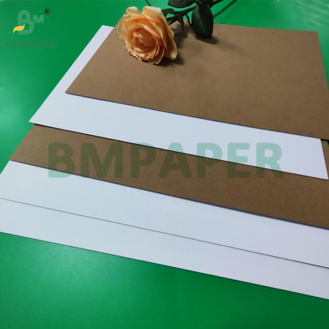 0.7mm 590gsm White Face Kraft Board For Electronic Products Package 79 x 109cm 0.7mm 590gsm White Face Kraft Board For Electronic Products Package 79 x 109cm