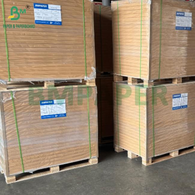 0.7mm 590gsm White Face Kraft Board For Electronic Products Package 79 x 109cm 0.7mm 590gsm White Face Kraft Board For Electronic Products Package 79 x 109cm