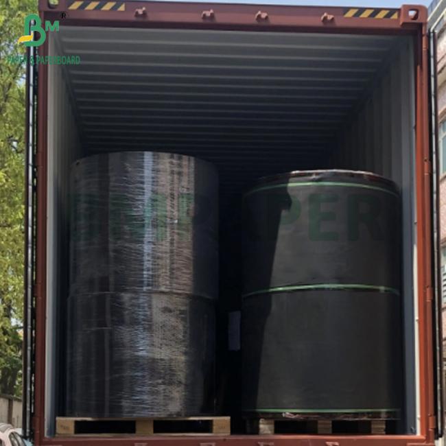 400gsm Solid Black Kraft Paper For Jewellery Box Strong Toughness 30'' x 40'' 400gsm Solid Black Kraft Paper For Jewellery Box Strong Toughness 30'' x 40''