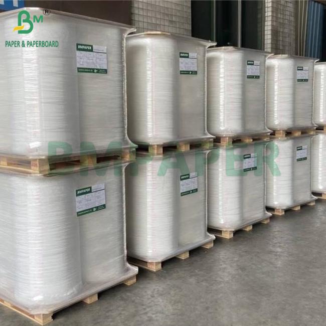 28gsm Food Grade Straw Wrapping Paper 44MM 53MM Printable Non - toxic 28gsm Food Grade Straw Wrapping Paper 44MM 53MM Printable Non - toxic