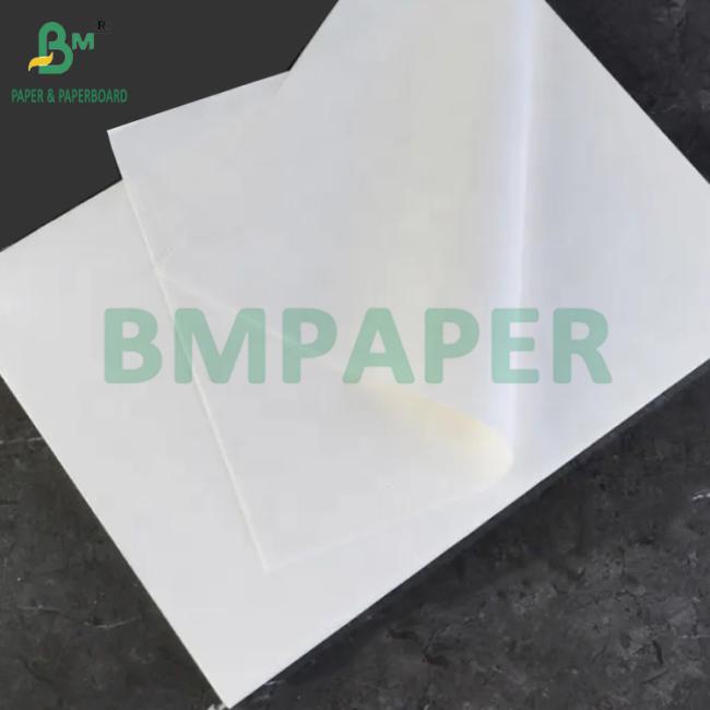 45gsm 50gsm Bleached White Greaseproof Paper For Baking PFAS Free Kit 5 Kit 7 45gsm 50gsm Bleached White Greaseproof Paper For Baking PFAS Free Kit 5 Kit 7