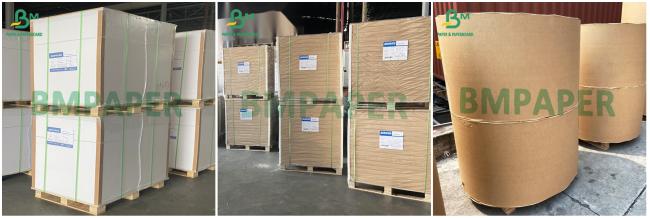 100gsm Durable White Kraft Paper Material For Pastries Bags High Tensile Strength 100gsm Durable White Kraft Paper Material For Pastries Bags High Tensile Strength