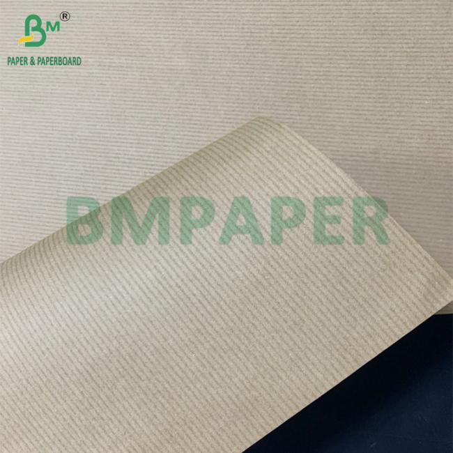 High Stiffness 40gsm 50gsm Brown Striped Kraft Paper For Packaging High Stiffness 40gsm 50gsm Brown Striped Kraft Paper For Packaging