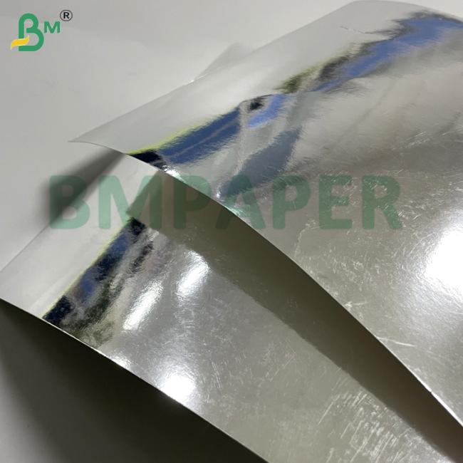230gsm Silver Glossy Cardboard High Stiffness Fold & Scratch Resistance For Luxury Packaging Greeting Cards 230gsm Silver Glossy Cardboard High Stiffness Fold & Scratch Resistance For Luxury Packaging Greeting Cards