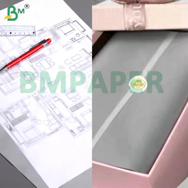 83gsm 92gsm Ink-Resistant Translucent Light Weight Pattern Tracing Paper Sheet For CAD Plotter 83gsm 92gsm Ink-Resistant Translucent Light Weight Pattern Tracing Paper Sheet For CAD Plotter
