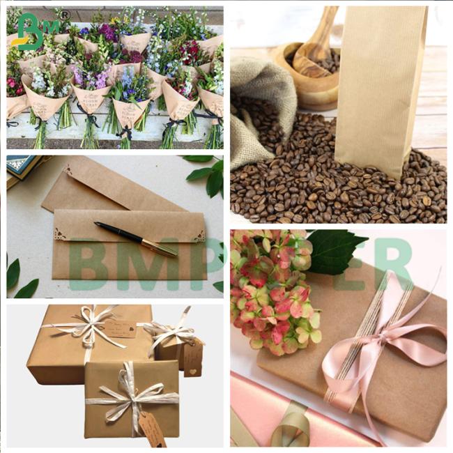 High Strength 50gsm Pure MG Ribbed Kraft Paper Roll 750mm High Strength 50gsm Pure MG Ribbed Kraft Paper Roll 750mm
